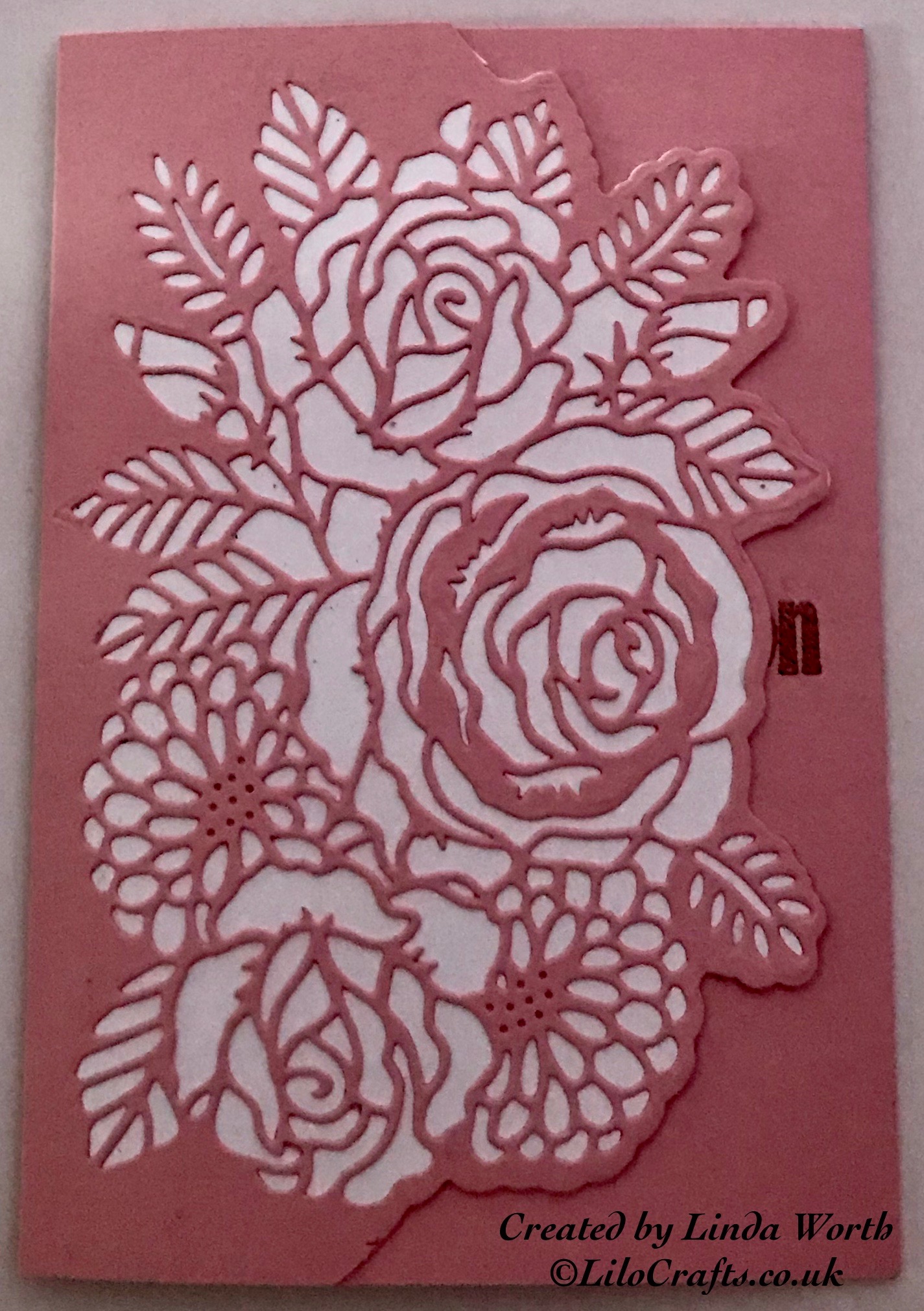 Floral Trifold