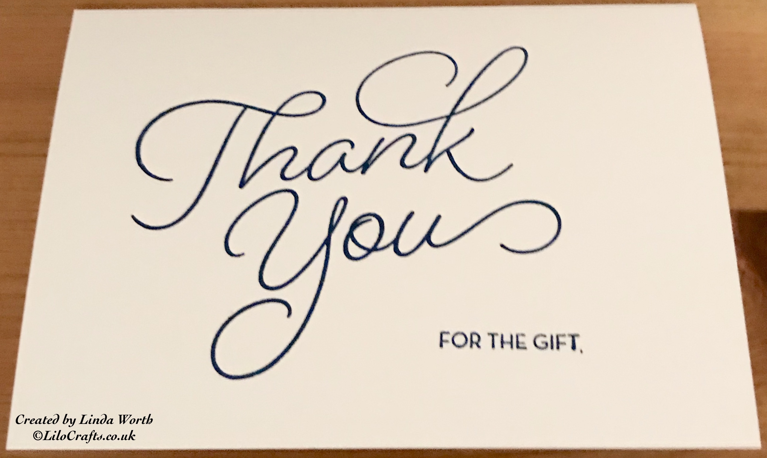 Thank You For The Gift