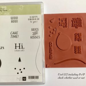 Party Pants Stamp Set