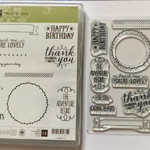 You're So Lovely Stamp Set