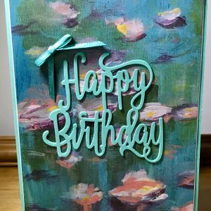 Perennial Essence Happy Birthday card