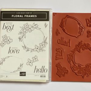 Floral Frames stamp set and dies